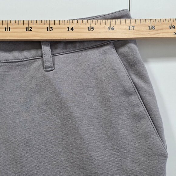 PAIGE Elmwood Jogger Pants Mens 34 Shark Fin Grey Pockets Stretch Transcend Knit - Picture 5 of 16